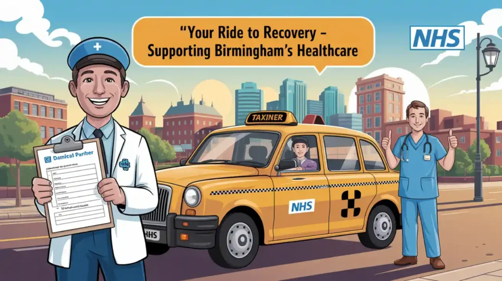 taxi-medical-birmingham-driver-checkup-illustration